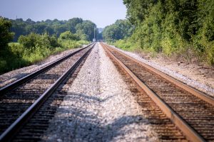 The site of the Appalachian Regional Port near Eton, Ga. The port, due to open in 2018, will serve as a direct link from the Port of Savannah to North Georgia, Alabama, Tennessee and parts of Kentucky. (Georgia Ports Authority/Stephen B. Morton)